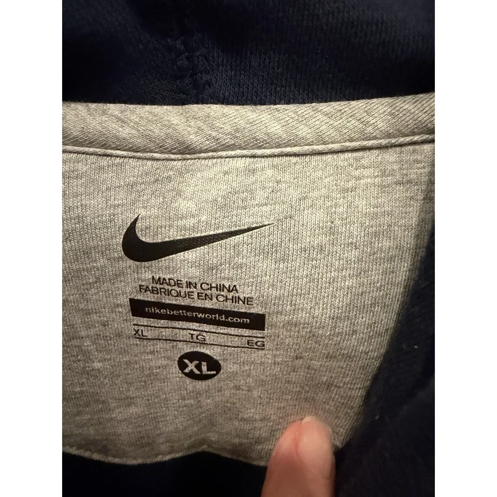 Nike NFL New England Patriots Superbowl Champions LI Pullover Hoodie Sz‎ XL Blue